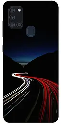 Чохол Demsky Червоно-біла дорога для Samsung Galaxy A21s