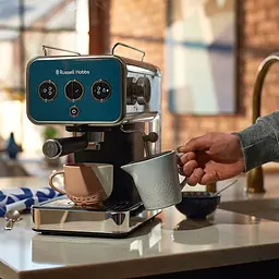 Кавоварка Russell Hobbs Distinctions Ocean ріжкова 1.1 л синьо-срібляста (26451-56) - мініатюра 9