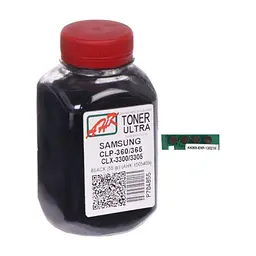Тонер Samsung CLP-360/365/CLX-3300, 55г, 1.5K Black AHK (1505413)