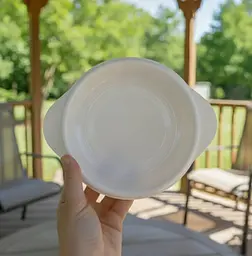 Склоподібні одноразові пластикові миски Ø 500 мл 10 штук білі стильний одноразовий посуд для свят фуршетів кейтерингу та HoReCa