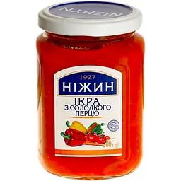 Ікра Ніжин з солодкого перцю 300 г - мініатюра 2