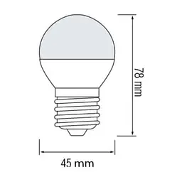Лампочка Horoz ELITE SMD LED 6W 6400K Е27 480Lm (YT05010) - мініатюра 2