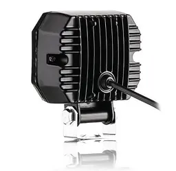 Фари додаткові LED 20W (10W x 2) 95x73x60 mm / Лінза з ДХО 10-30V Ближнє світло / Синій Обід 1 шт. (F20BL) - мініатюра 3
