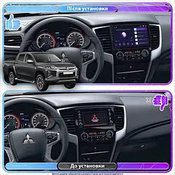 Автомагнітола 1 DIN 9010C Windows 9" з carply XPRO (43196-9010C_2561) - мініатюра 9