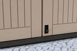 Ящик для зовнішнього зберігання Keter Store it Out Midi 845 л бежево-коричневий (7290112634252) - мініатюра 4