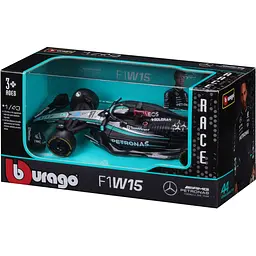 Автомодель Bburago Mercedes-AMG F1 W15 Performance 2024 1:43 (18-38208) - мініатюра 8
