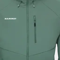 Куртка Mammut Ultimate Comfort SO Hooded Jacket Men L Dark Jade - мініатюра 5