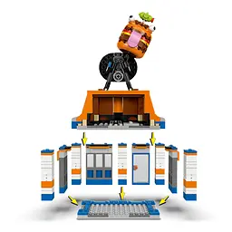 Конструктор LEGO Fortnite Durrr Burger ресторан 546 деталей (77076) - мініатюра 12