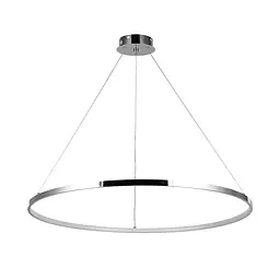 Люстра стельова LED Levistella 7529832-1 CHROME LED (800), 60W, три режими світла, хромований метал, сучасний стиль