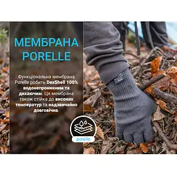 Рукавички водонепроникні Dexshell ThermFit 3.0 Gloves S чорні - мініатюра 10