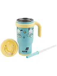 Термокухоль KITE 530 мл Pochacco з трубочкою (pc25-1266) - мініатюра 6