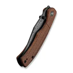 Ніж складаний кишеньковий Civivi Clingman (7.6 см) Damascus / Guibourtia Wood дерево - мініатюра 6