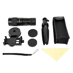 Монокуляр зі штативом і смартфон-адаптером Sigeta Haunt 8-24x40