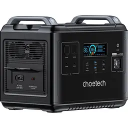 Портативна зарядна станція Choetech BS006 LiFePO4, 1997 Вт/ч 2000 Вт (BS006) - мініатюра 2