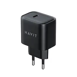 Зарядний пристрій HAVIT HV-UCY002 20W USB-C Black HAVIT (28123-000)