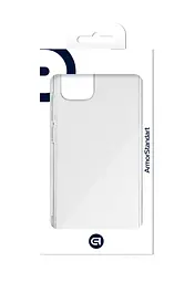 Прозрачный чехол для Samsung Galaxy A03 (A035) с защитой камеры и усиленными бортами, тонкий, силиконовый, бесцветный, ударопрочный, противоударный бампер с закрытой камерой, ArmorStandart (ARM65520) - мініатюра 3