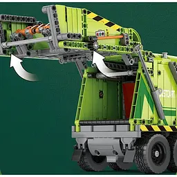 Конструктор Reobrix Mechanical Сміттєвоз з пультом (22022) [160308] - мініатюра 5
