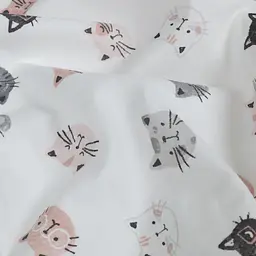 Дитяча постільна білизна фланель в ліжечко PLAYFUL CATS CS1 COSAS (4822052500323) - мініатюра 10