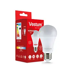 Лампочка Vestum A65 15W 4100K 220V E27 (1-VS-1101) - мініатюра 2