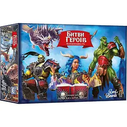 Настільна гра "Битви героїв" Lord of Boards LOB2602UA 144 картки
