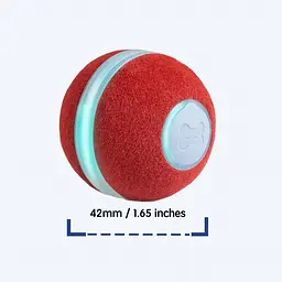 М'ячик для котів Cheerble Wickedball Mini C0419 (Червоний) - мініатюра 4