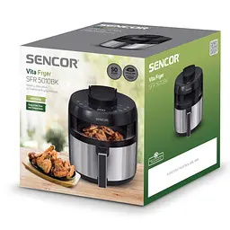 Аерогриль Sencor Vita сіро-чорний 1500 Вт (SFR5010BK) - мініатюра 13