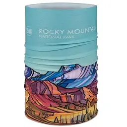 Шарф-труба Buff Coolnet UV+ National Parks, Rocky Mountain ONE SIZE Різнокольоровий