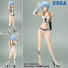 Фігурка SEGA Evangelion Eva Racing Figure Ayanami Rei Євангеліон Рей Аянамі 25см WST E AR87 - мініатюра 3