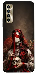 TPU чохол Demsky Slavic mystery girl для TECNO Camon 17P
