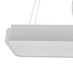 Світильник стельовий Brille підвісний світлодіодний для спальні WBL-07S/36W NW WH - мініатюра 3