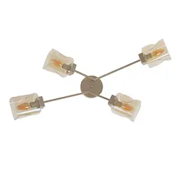 Люстра стельова Brille в зал E27 60W BK (LK-669C/4) - мініатюра 3