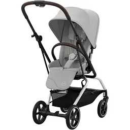 Коляска Cybex Eezy S Twist+ 2 SLV Fog Grey сіра (524000095) - мініатюра 2
