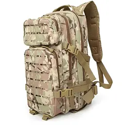 Тактичний похідний рюкзак Solve на 20 л Laser Cut MOLLE Мультикам KT6003206