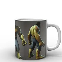 Кухоль GeekLand Халк Hulk hulk-2 HU.02.006 330 мл білий - мініатюра 3