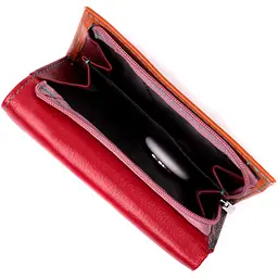 Стильний жіночий гаманець із якісної натуральної шкіри ST Leather 19460 різнокольоровий - мініатюра 7