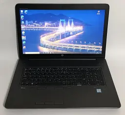 Ноутбук HP ZBook 17 G3 / 17.3" (1600x900) / i5-6440HQ / 8GB / 256GB SSD / nVidia Quadro M1000M 2GB / Win10Pro / Backlight / сканер відбитка - Б/в - мініатюра 2