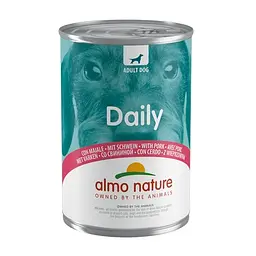 Повнораційний консервований корм Almo Nature (Альмо Натюр) з свининою для дорослих собак усіх порід 400 гр