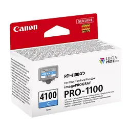 Картридж Canon PFI-4100 Cyan (6778C001) - мініатюра 2