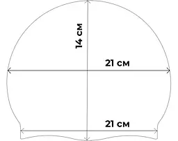 Дитяча шапочка для плавання (1SC400-0501) Renvo fit0024379 - мініатюра 7