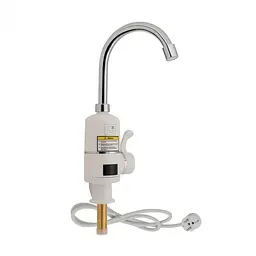 Кран для кухні проточний Lidz WCR 95 00 056 Білий / Хром