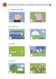Ladybird Readers 2 Peppa Pig. School Trip Activity Book - мініатюра 2