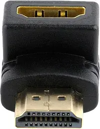 Перехідник Cablexpert HDMI-HDMI з'єднувач 90 градусів (A-HDMI90-FML) - мініатюра 3