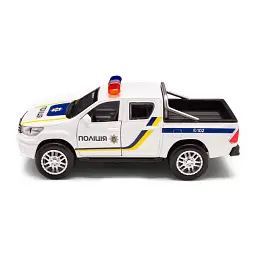 Автомодель TOYOTA HILUX Поліція KIDDISVIT KM250426 Різнокольоровий shop (6974465202511) - мініатюра 3