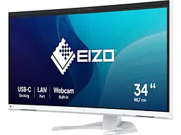 Монітор Eizo FlexScan White (EV3450XC-WT) - мініатюра 2