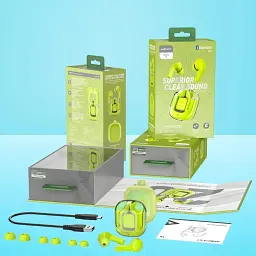 Навушники TWS Acefast T6 youth green - мініатюра 7