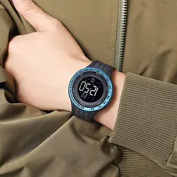 Чоловічий наручний годинник 2155BU Blue Skmei acs0030227 - мініатюра 4