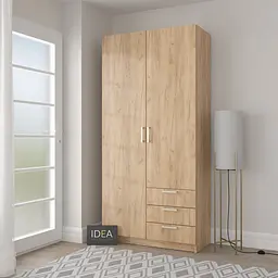 Шафа розпашна Idea Д-116 Дуб Крафт