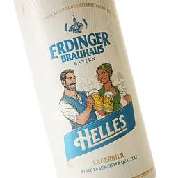 Пиво Erdinger Brauhaus Helles світле нефільтроване 5.1% 0.5 л - мініатюра 5