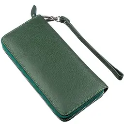 Жіночий клатч-гаманець ST Leather 18936 зелений - мініатюра 6