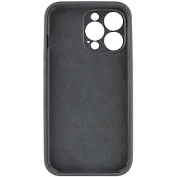 Чохол Epik Silicone Case Full Camera Protective (AA) NO LOGO для Apple iPhone 13 Pro Max (6.7) Сірий / Dark Gray - мініатюра 4